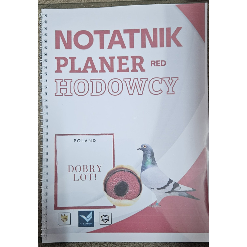 NOTATNIK PLANER HODOWCY 53 PARY