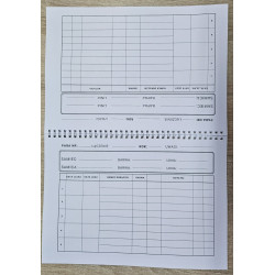 NOTATNIK PLANER HODOWCY 25 PAR