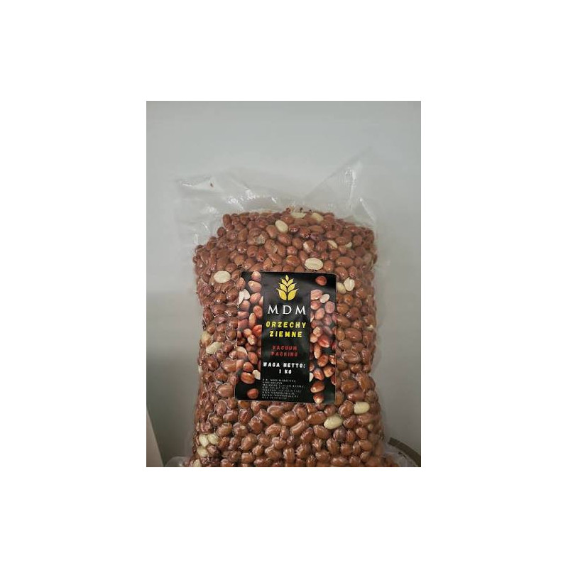 ORZECHY ZIEMNE MDM 1kg (hermetycznie pakowane)